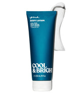 Victoria's Secret Pink Cool and Bright fragrance lotion bottle pour highlights refreshing application