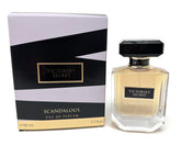Victoria's Secret Scandalous EDP purple bottle front, bold fruity-floral fragrance.