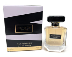 Victoria's Secret Scandalous EDP purple bottle front, bold fruity-floral fragrance.