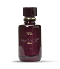 Victoria's Secret Very Sexy Night bottle glows with sun-drenched tones, perfect for date nights.