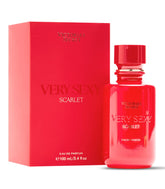 Victoria's Secret Very Sexy Scarlet bottle showcases bold luxury for evenings.
