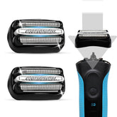 VIDSA 32B foil head for Series 3, front view, comfortable shave