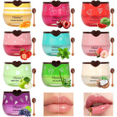Vienflona bee lip balm honey pot packaging highlights nourishing overnight care.