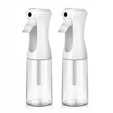 Vigor Path continuous spray bottle for hair delivers an even, long-lasting mist.