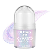 Vigorder roll-on glitter roller for even, hands-free sparkle on skin and hair.