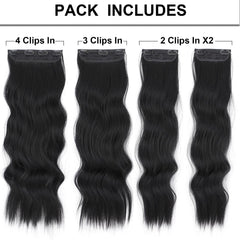 Vigorous extensions with 2-, 3-, and 4-clip options for versatile placement