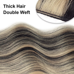 Vigorous heat-resistant synthetic fibers mimic natural hair texture