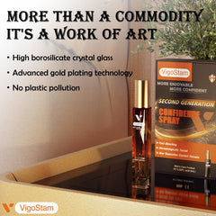 VigoStam Delay Spray packaging front emphasizing portable, discreet design