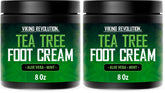 Viking Revolution Tea Tree Foot Cream jar for dry feet hydration