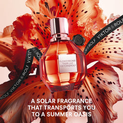 Viktor&Rolf Tiger Lily on vanity display suggesting tropical warmth for daily wear.