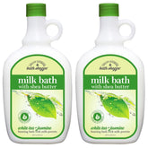 Village Naturals Bath Shoppe white tea jasmine foam bath bubbles for a calming soak