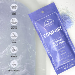 Village Naturals Therapy Arnica Blueberry Ginger close-up showing revitalizing notes.