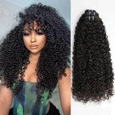 VIPbeauty Burmese Curly Bundles close-up on 16A unprocessed hair for natural blend