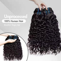 VIPbeauty Burmese Curly Bundles natural black pack ready for sew-in