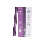 Virtue Flourish brow-density serum bottle ready for precise, fragrance-free application.