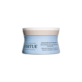 VIRTUE sulfate-free scalp scrub bottle highlights exfoliation for a healthier scalp.