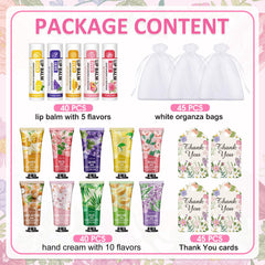 Viscoo lip balm bulk set in varied flavors ideal for wedding favors
