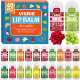 VISRIE Mini Lip Balm Apple flavor in packaging for convenient on-the-go lip care.