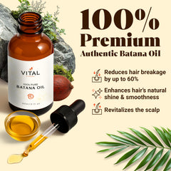 Close-up of Batana Oil massaged into the scalp for conditioning.