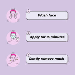 Vitamasques Juicy Vitamin C Cherry mask for a radiant glow.