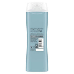 Vitamin E enriched formula nourishes skin during wash.
