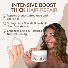 VITAMINS deep conditioning glow shot highlighting hydration and shine