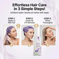 VITAMINS keratin and oils infusion nourishes damaged hair during toning