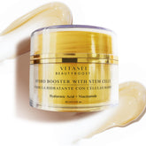 VITASEI Beautyboost jar close-up showing rich hydration for dry skin