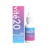 VITÉ20 Nail Clearing Gel bottle close-up showing plant-based formula