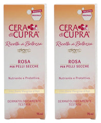 Vittleitaly Cera di Cupra Rosa for Dry Skin cream tube provides rich hydration