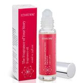 VivaFemme fruity perfume roll-on bottle highlights lasting scent.
