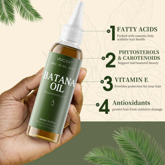 Vivccon Batana Oil ingredients rich essential fatty acids for scalp health