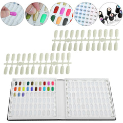 VNJAOI 240 nail tips removable back flat for easy testing and replacement