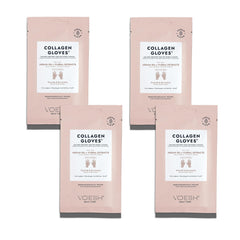 VOESH Collagen Gloves 4-pack in packaging for at-home spa hydration