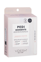 VOESH Pedi Moments 4-step box for at-home spa pedicure convenience.