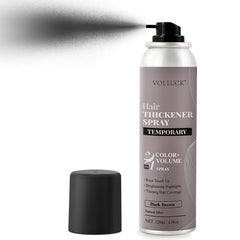 VOLLUCK Hair Thickening Fibers Spray bottle for quick, natural root coverage.