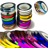 Vonrui nail art striping tape in 1mm width for precise lines and crisp tips.