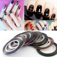Vonrui 3mm width tape offers wider stripes for statement nails.