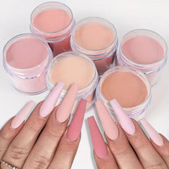 Vonrui nude color acrylic powder set for natural nails at home