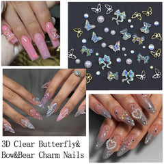 VOTACOS butterfly charms deliver whimsical touches for acrylic nails.