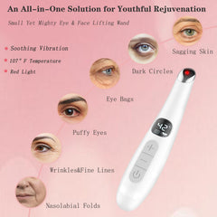 Vowleike Eye Lift Wand delivers red light therapy for revitalized skin.