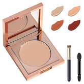 VOYOCUGE Colored Clay Undereye Corrector with brush for precise application.