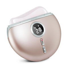VRAIKO AlpenGlow rose-quartz gua sha with heat for soothing facial massage