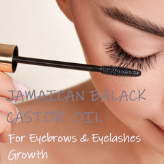 VRJEUGO Jamaican Black Castor Oil hair care routine applying to scalp