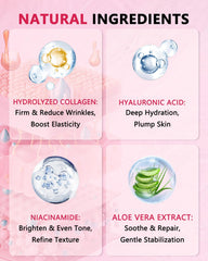 Vryioh 3-in-1 set packaging highlighting all-in-one facial wrinkle care.