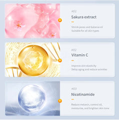 VSHELL hydration mask in use delivers soothing moisture to tired skin.