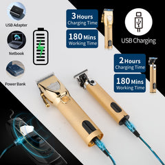 vsmooth gold LED display close-up shows battery status and reminders