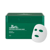 VT COSMETICS CICA Daily Soothing Mask packaging with resealable cap preserves freshness for daily use.