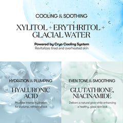 VT COSMETICS Cryo Ice Mask with hyaluronic acid focus for deep hydration