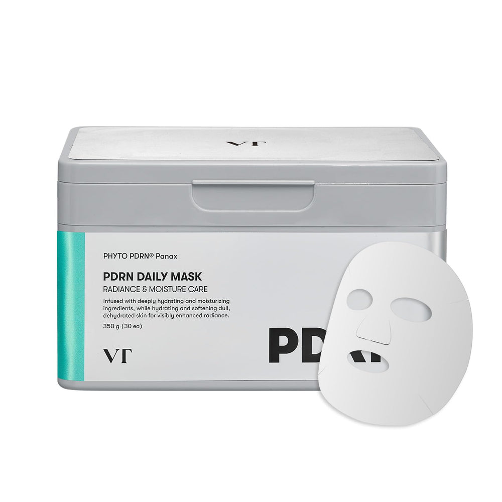 VT COSMETICS PDRN Daily Mask packaging with a secure cap for long-lasting freshness.